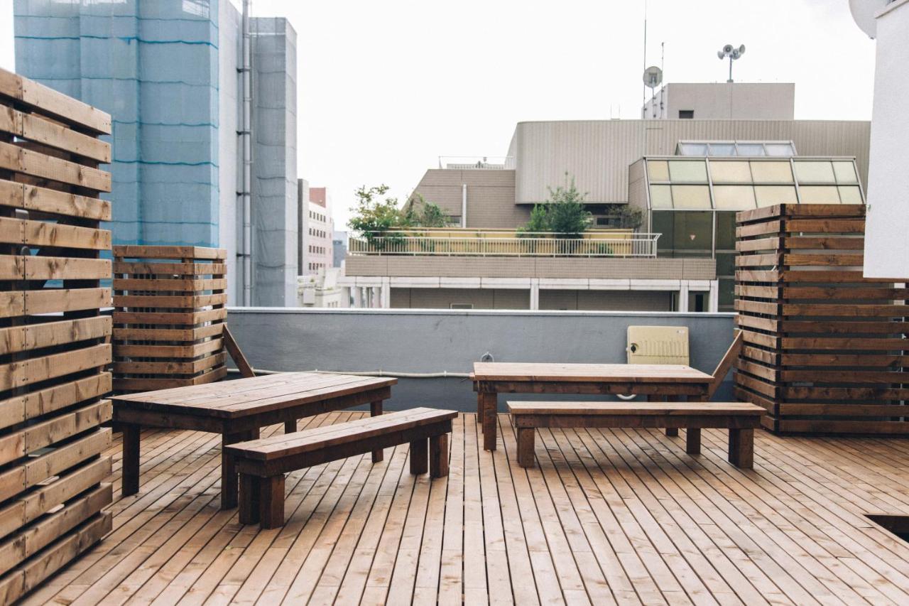 Nui. Hostel & Bar Lounge Tokio Exterior foto